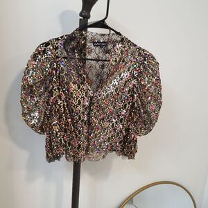 Sister Jane sequined Blouse - medium